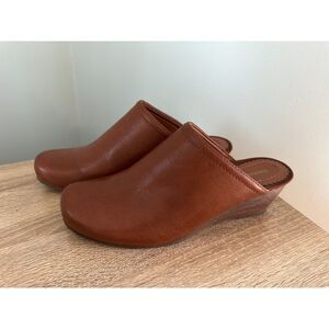 Baretraps Lilibet Mule Cognac Brown size Women's 8.5 Slip On Clogs Sandals Shoes